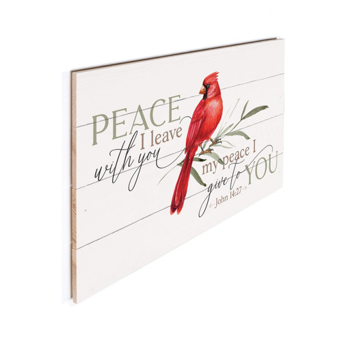 Birds Of A Feather Collection Pallet Sign - Peace I Leave With You