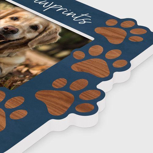 Photo Frame - You Left Pawprints