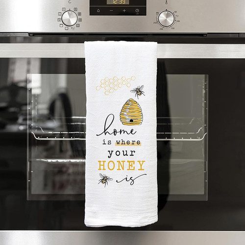 Tea Towels - Home Is Where
