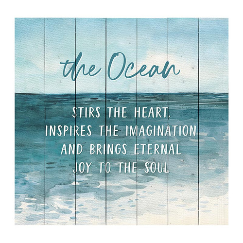 Coastal Collection Pallet Sign - The Ocean