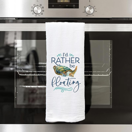 Coastal Collection Tea Towels - I'd Rather 