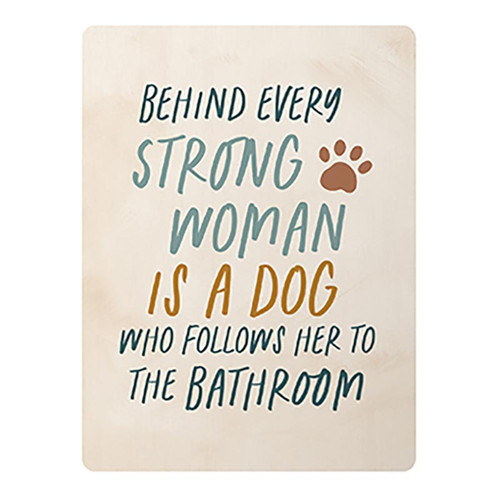 Paw Prints Magnet - Behind Every Strong