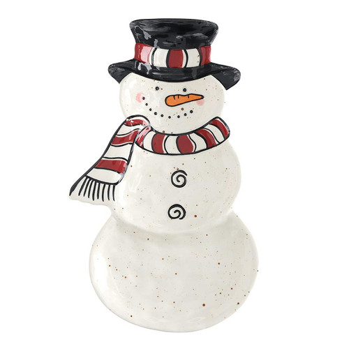 Snowman Plate