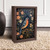 Framed Linen Art - Bird