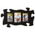 Puzzle Pieces Artwork Photo Frame - Black Collage