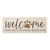 Paw Prints Stick Sign - Welcome