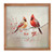 Premier Cardinal Ornate Framed Art - Love Begins With You