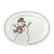 Snowman Oval Platter