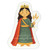 Kids Bible Stories Shape Sign - I Am Fearless