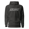 SAVVY OUTLINE UNISEX EMBROIDERED HOODIE