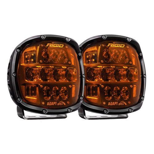 RIGID is taking technology and colored lenses to the next level with RIGID’s Adapt XPs. Good visibility is necessary when out on the trail, overlanding, or racing! RIGID's Amber PRO Edition was developed specifically for high dust, smoke, and other low-visibility conditions.