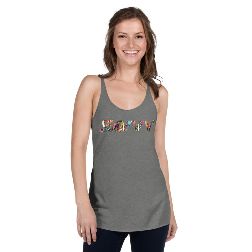SAVVY STREET ART WOMEN'S RACERBACK TANK SAVVY STREET ART WOMEN'S RACERBACK TANK