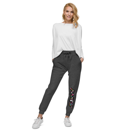 SAVVY GRAFITTI UNISEX FLEECE SWEATPANTS SAVVY GRAFITTI UNISEX FLEECE SWEATPANTS