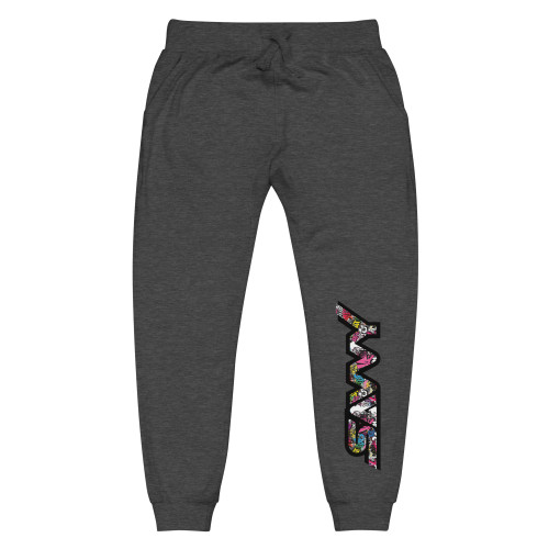 SAVVY GRAFITTI UNISEX FLEECE SWEATPANTS SAVVY GRAFITTI UNISEX FLEECE SWEATPANTS