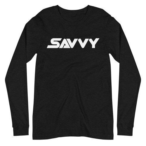 SAVVY BLOCK UNISEX LONG SLEEVE TEE