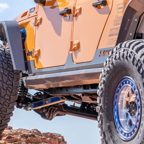 2020-2026 JEEP JT GLADIATOR ROCKER ARMOR TRIM KIT (LIGHTWEIGHT ALUMINUM) SAVVY OFFROAD 2020-2026 JEEP JT GLADIATOR ROCKER ARMOR TRIM KIT (LIGHTWEIGHT ALUMINUM) SAVVY OFFROAD