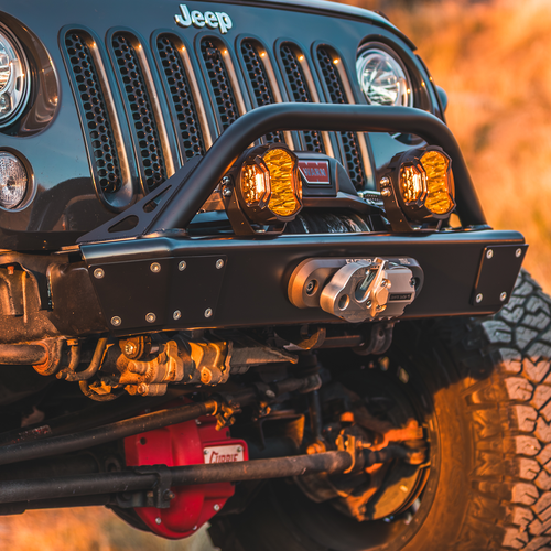 Jeep JL stainless bumper corners