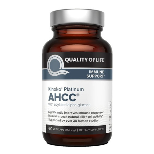 Kinoko Platinum AHCC 750 mg 30 Vegeterian Capsules