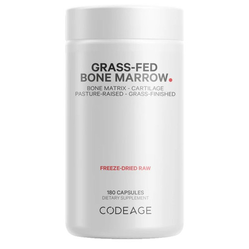 Grass-Fed Bone Marrow 180 Vegetable Capsules