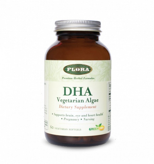 Flora Vegetarian Algae DHA 60 Caps