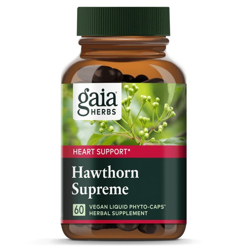 Hawthorn Supreme 60 Liquid Herbal Extract Capsules