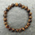 Tigers Eye 6 mm Bead Round Stretch Bracelet