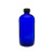 16 oz Cobalt Blue Glass Bottle with Phenolic Cap and Cone