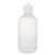 8 oz Natural (Semi-Translucent) Plastic Bottle with Poly Flip Spout