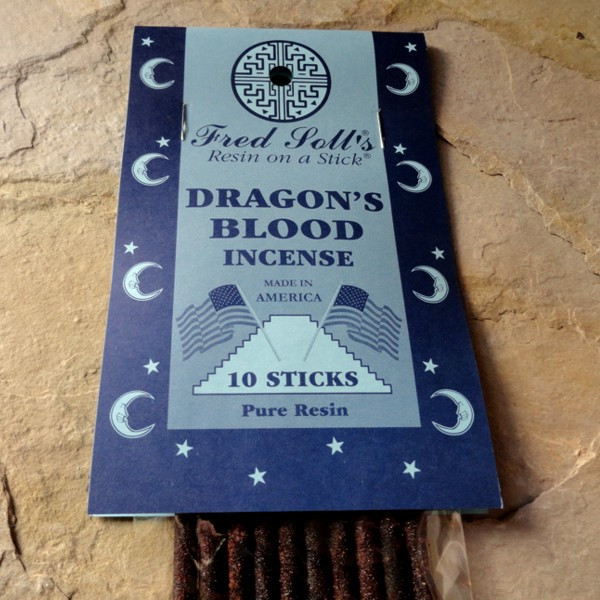 Incense Sticks Fred Soll Dragons Blood 10/pk