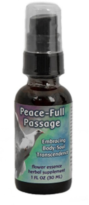 Peace-Full Passage Flower Essence Spray 1 oz