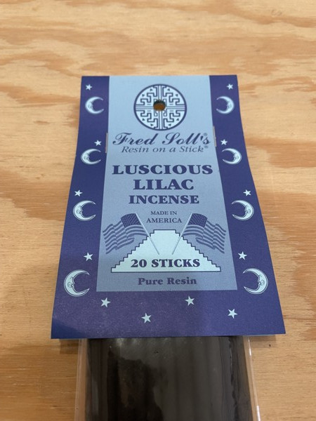 Incense Sticks Fred Soll Lilac Luscious 20/pk