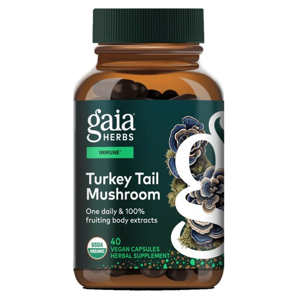 Turkey Tail Liquid Herbal Extract Capsules
