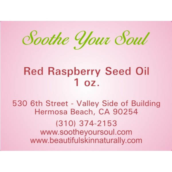 Raspberry Red Carrier Oil 1 oz