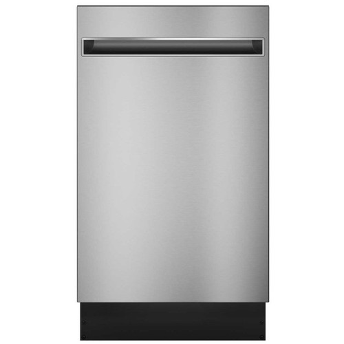 GE Profile ADA Compliant 18" Stainless Steel Top Control Dishwasher With Sanitize Cycle