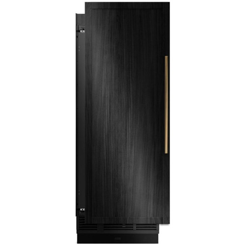 JennAir Freezer Built-In Column Left Hinge 30" Custom Panel