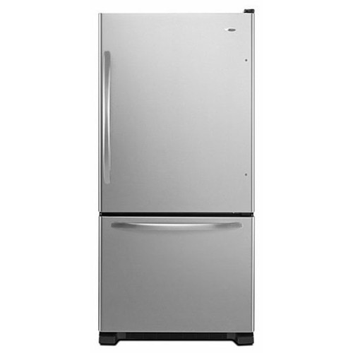 Amana 18 Cu. Ft. Bottom-Freezer Refrigerator 29-Inch Wide in Stainless Steel