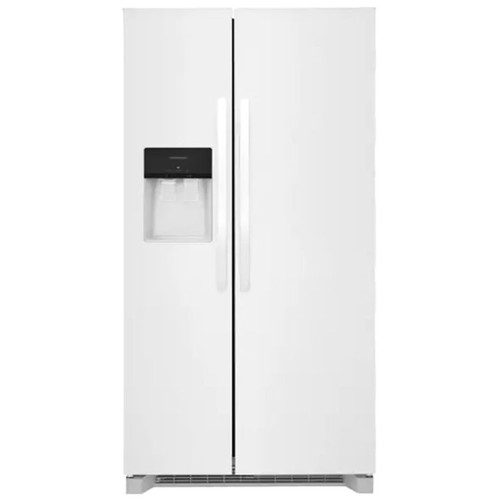 Frigidaire Refrigerator Side-by-Side 25.6 Cu Ft in White