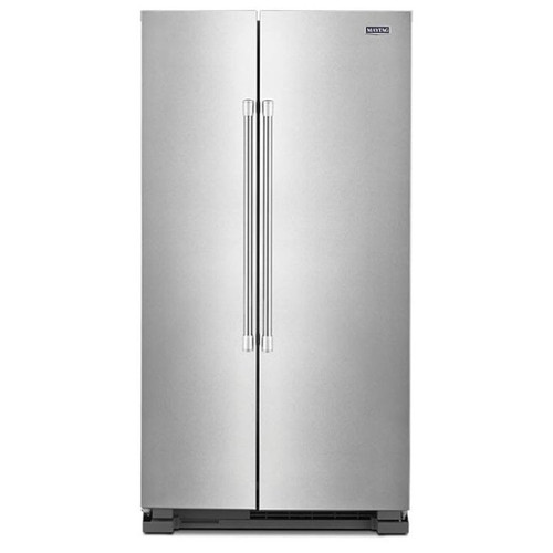 Maytag 25 Cu. Ft. Side-By-Side Refrigerator 36-Inch Wide in Fingerprint Resistant Stainless Steel