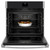 GE Single Wall Oven 30 Inch Smart Built-In With No Preheat Air Fry in Stainless Steel