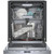 Bosch 800 Series 24-Inch Dishwasher in Anti-Fingerprint Stainless Steel