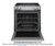 KitchenAid ADA 30 In. Stainless Steel Dual Fuel 4-Burner Downdraft Slide-In Range