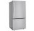 LG 25.5 Cu. Ft. Bottom Freezer Refrigerator 33-Inch Wide in PrintProof Stainless Steel