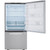 LG 25.5 Cu. Ft. Bottom Freezer Refrigerator 33-Inch Wide in PrintProof Stainless Steel