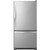 Whirlpool 19 Cu. Ft. Bottom-Freezer Refrigerator 30-Inch Wide in Stainless Steel
