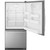 Amana 18 Cu. Ft. Bottom-Freezer Refrigerator 29-Inch Wide in Stainless Steel