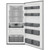Frigidaire Professional 18.9 Cu. Ft. Full Refrigerator 33-Inch Wide in Smudge-Proof Stainless Steel