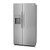 Frigidaire Gallery 25.6 Cu. Ft. Side-By-Side Refrigerator 36-Inch in Stainless Steel