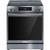 Frigidaire Gallery ADA 30 In. Smudge-Proof Black Stainless Steel Front Control Electric Range With Total Convection