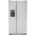 GE 25.3 Cu. Ft. Side-By-Side Refrigerator 36-Inch Wide in Stainless Steel .