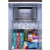 LG 27 Cu. Ft. Side By Side Refrigerator 36-Inch Wide in PrintProof Black Stainless Steel